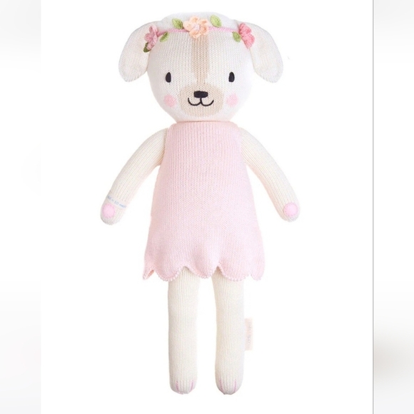 Cuddle + Kind - “ Charlotte" the dog with flower crown Easter - Picture 1 of 7